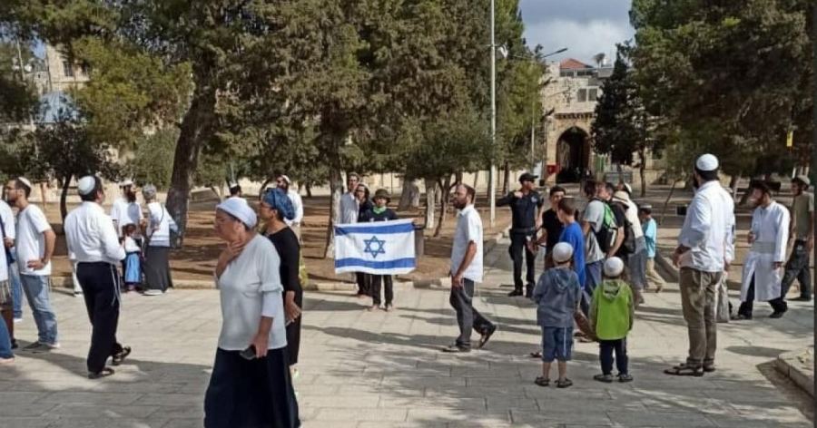 القائمة المشتركة: استخدام حكومة بينط للمسجد الأقصى في صراع التطرف بين اليمين لعب بالنار 